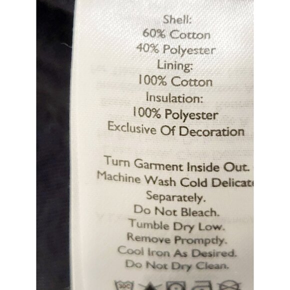 Eddie Bauer Gray Quilted Shirt Jacket Button Down Unisex 2XL - Picture 5 of 5